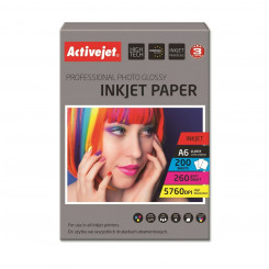Glossy Photo Paper Activejet AP6-260GR200 A6 200 Sheets