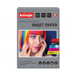 Matte photo paper Activejet AP4-125M100 A4 100 sheets 21 x 29.7 cm