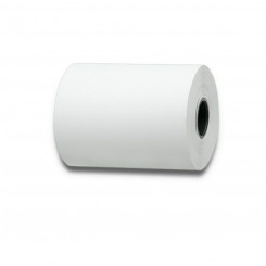 Thermal Paper Roll Qoltec 51895 10 Units White 57 mm 30 m
