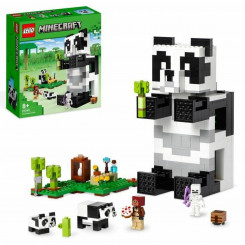 Playset Lego Panda Minecraft 553 Pieces, parts