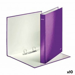 Ring binder Leitz Purple A4 (10 Units)