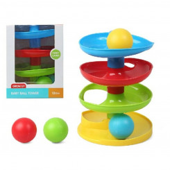Educational game three in one Baby Ball Tower (21 x 16 cm)