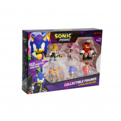 Playset PMI Kids World Sonic Prime Deluxe 8 Tükid, osad