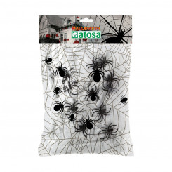 Spider web Halloween 200 g White Multicolor