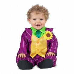 Masquerade costume for children My Other Me Sunflower Clown Purple (2 Pieces, parts)