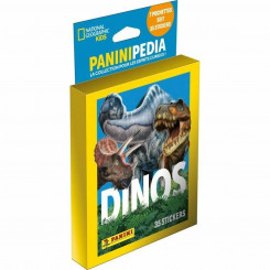 Kogumiskaartide pakk Panini National Geographic - Dinos (FR) 7 Ümbrikud
