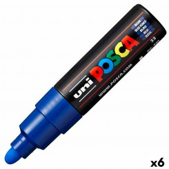 Marker POSCA PC-7M Blue (6 Units)
