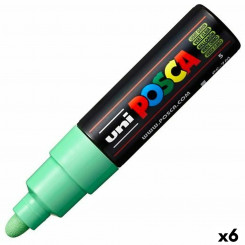Фетр POSCA PC-7M Светло-зеленый (6 шт.)