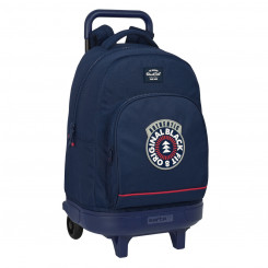 School bag with wheels BlackFit8 Sea blue 33 X 45 X 22 cm