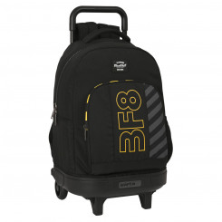 School bag with wheels BlackFit8 Zone Black 33 X 45 X 22 cm