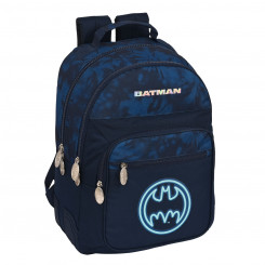 School backpack Batman Legendary Sea blue 32 x 42 x 15 cm