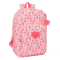 School backpack Vicky Martín Berrocal In bloom Pink 30 x 46 x 14 cm