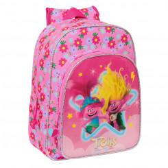 Children's backpack Trolls Pink 26 x 34 x 11 cm