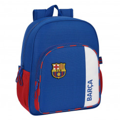 School backpack FC Barcelona Blue Maroon 32 X 38 X 12 cm
