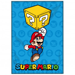 Одеяло Super Mario 100 x 140 см. Темно-синий Полиэстер