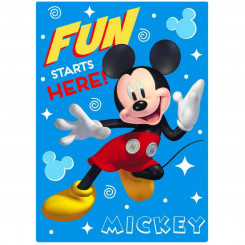 Blanket Mickey Mouse Only one 100 x 140 cm Navy Blue Polyester