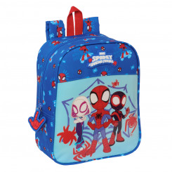 Детский рюкзак Человек-Паук Синий 22 х 27 х 10 см