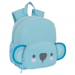Children's backpack Safta Koala Koala Blue 20 x 25 x 9 cm
