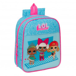 Children's backpack LOL Surprise! Divas Blue 22 x 27 x 10 cm