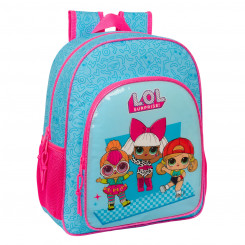 School Backpack LOL Surprise! Divas Blue 32 X 38 X 12 cm