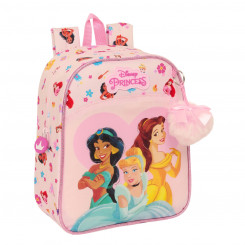 Children's backpack Princesses Disney Summer adventures Pink 22 x 27 x 10 cm