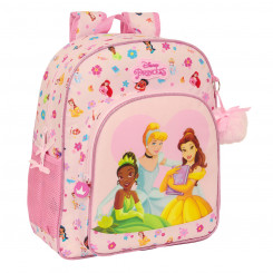 School backpack Princesses Disney Summer adventures Pink 32 X 38 X 12 cm