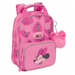 School backpack Minnie Mouse Loving Pink 20 x 28 x 8 cm