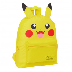School backpack Pokémon Yellow 30 x 40 x 15 cm