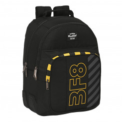 School backpack BlackFit8 Zone Black 32 x 42 x 15 cm