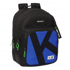 School backpack Kelme Royal Blue Black 32 x 42 x 15 cm
