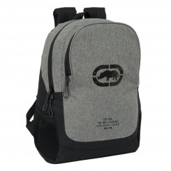 School backpack Eckō Unltd. Rhino Black Gray 32 x 44 x 16 cm