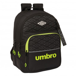 School backpack Umbro Lima Black 32 x 42 x 15 cm
