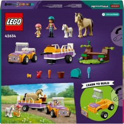 Игровой набор LEGO 42634 Прицеп для лошадей и пони