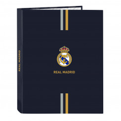 Ring binder Real Madrid CF Navy blue A4 26.5 x 33 x 4 cm