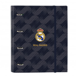 Ring binder Real Madrid CF Navy blue 27 x 32 x 3.5 cm