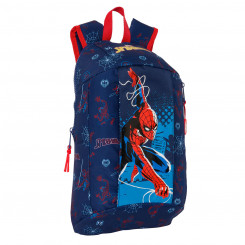 Рюкзак Spider-Man Neon Mini Морской синий 22 х 39 х 10 см