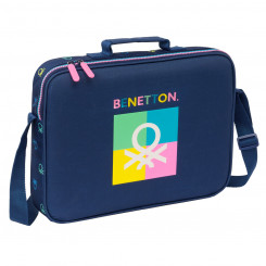 Школьная сумка Benetton Cool Navy blue 38 x 28 x 6 см