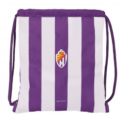 Gift bag with ribbons Real Valladolid CF Purple 35 x 40 x 1 cm