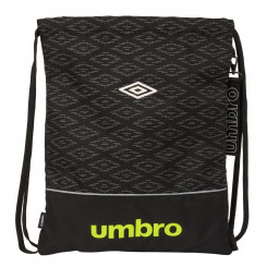 Подарочный пакет с лентами Umbro Lima Black 35 х 40 х 1 см
