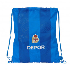 Подарочный пакет с лентами RC Deportivo de La Coruña Синий 35 x 40 x 1 см