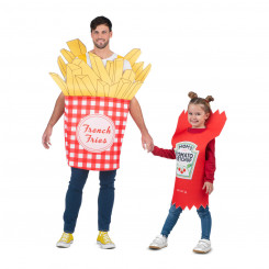 Маскарадный костюм для взрослых My Other Me Картофель фри (чипсы) одного размера Кетчуп
