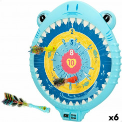 target center Colorbaby Children's Magnetic Shark 25.5 x 30.5 x 2 cm (6 Units)