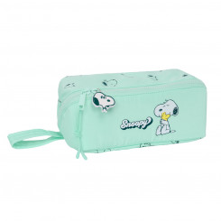 School bag Snoopy Groovy Green 22 x 10 x 10 cm