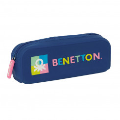 School bag Benetton Cool Sea blue 18.5 x 7.5 x 5.5 cm