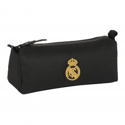 School bag Real Madrid CF Black 21 x 8 x 7 cm