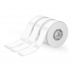Label roll EDM 07796 Replacement Thermal printer Paper White 3 Units
