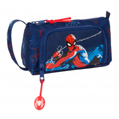 Школьная сумка Человек-паук Неон Морской синий 20 х 11 х 8,5 см