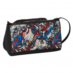 School bag with accessories The Avengers Forever Multicolor 20 x 11 x 8.5 cm (32 Pieces, parts)