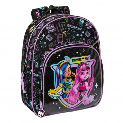 Детский рюкзак Monster High Черный 28 х 34 х 10 см