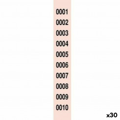 Strips of lottery numbers 1-2000 (30 Units)